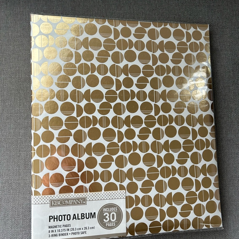 Gold Photo Album